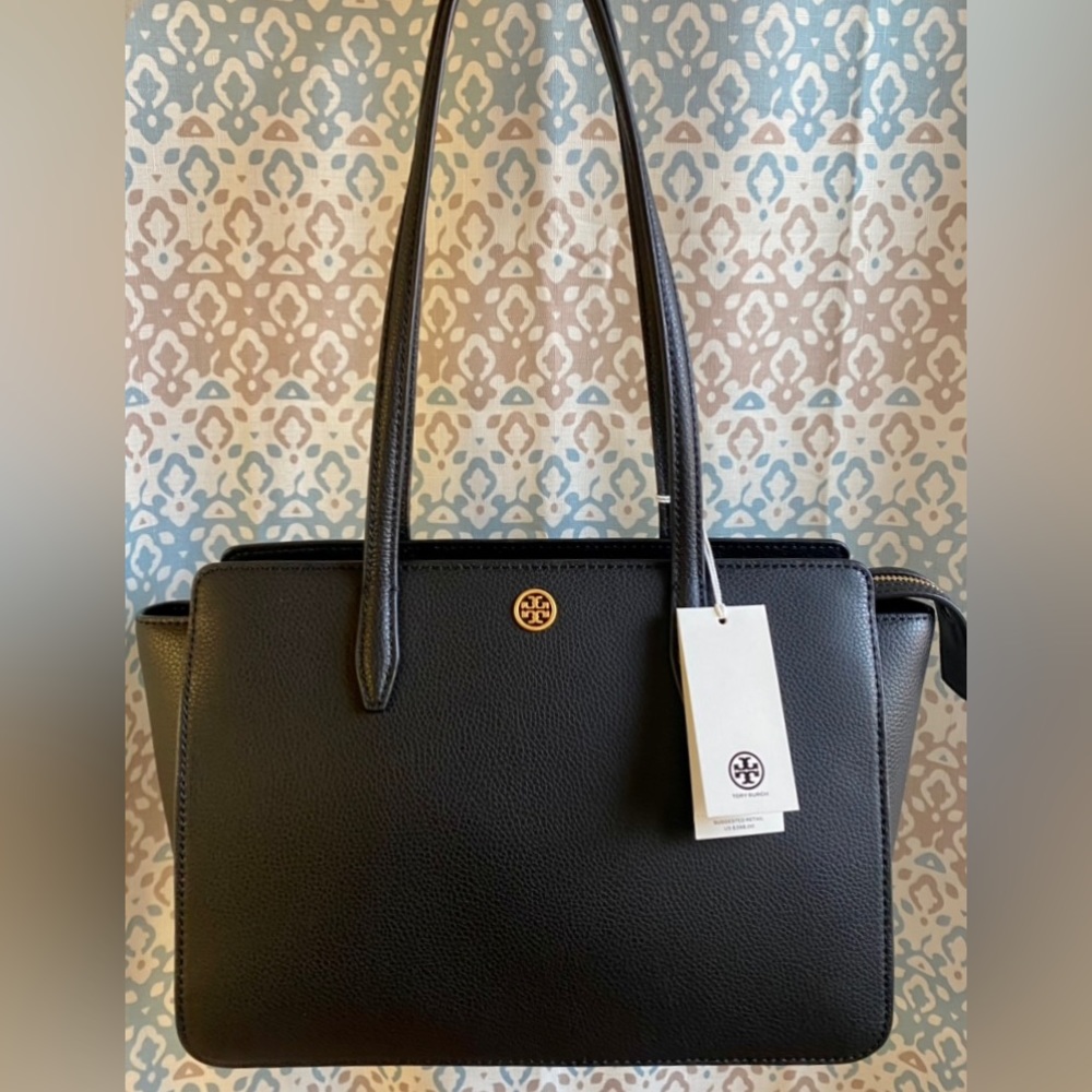 🖤NWT Tory Burch Robinson Pebbled Small Tote